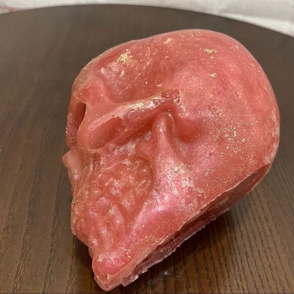 SKULL SHAPED EPOXY RESIN ashtray/planter - Picture 6 of 13